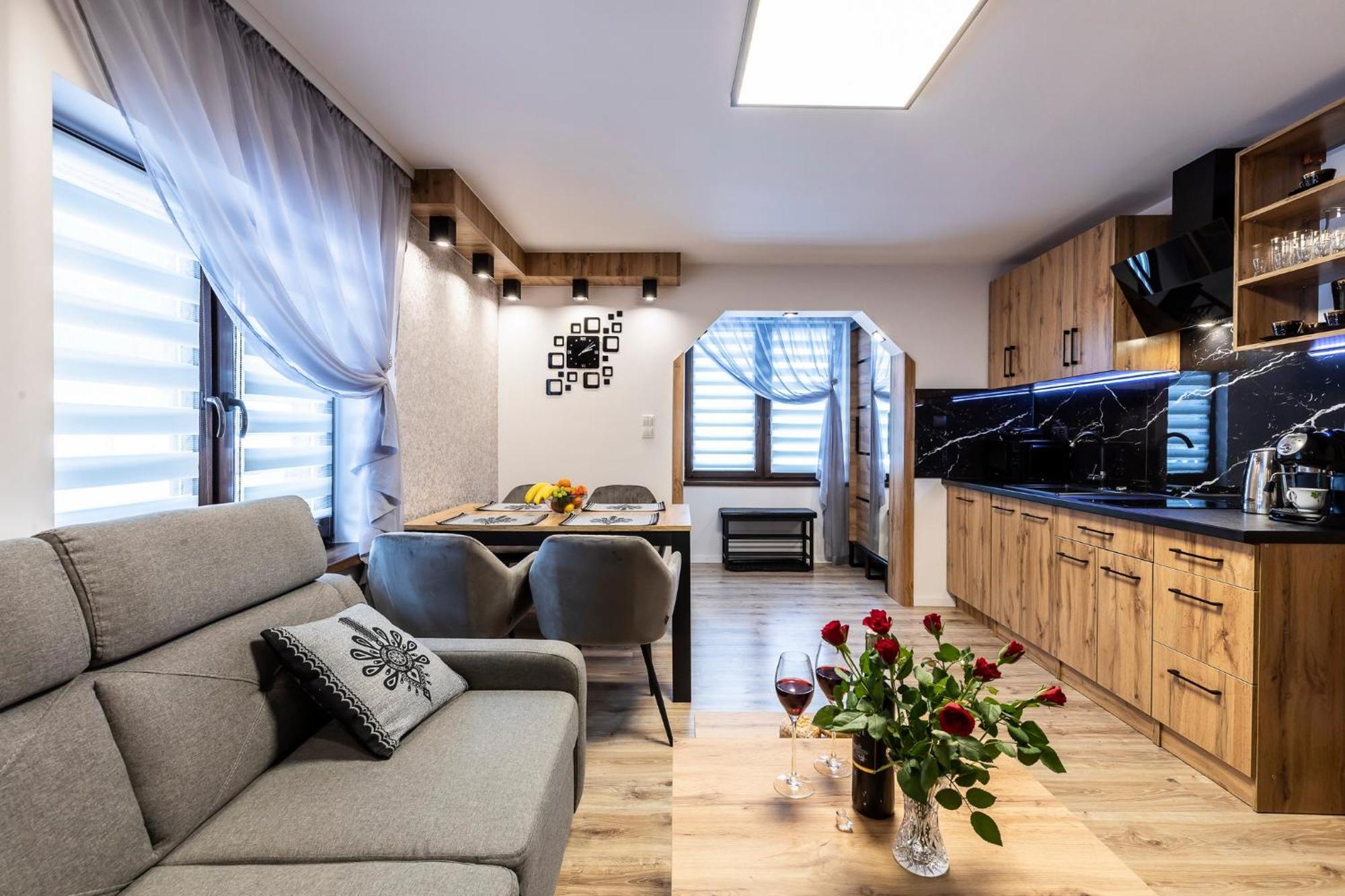 Apartament Tatravika Z Basenem I Widokiem Kościelisko Eksteriør bilde