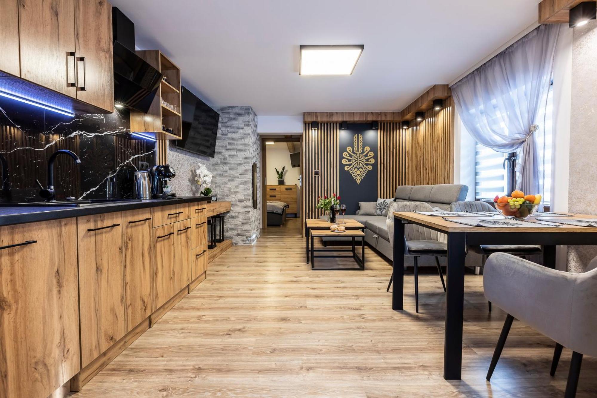 Apartament Tatravika Z Basenem I Widokiem Kościelisko Eksteriør bilde