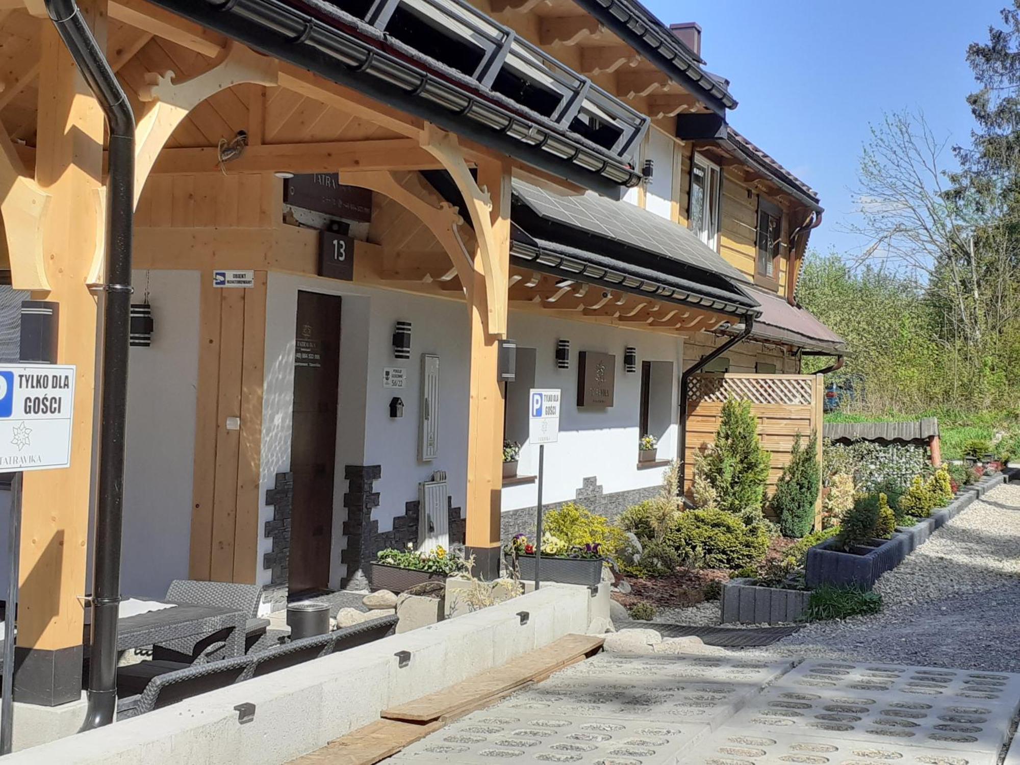 Apartament Tatravika Z Basenem I Widokiem Kościelisko Eksteriør bilde