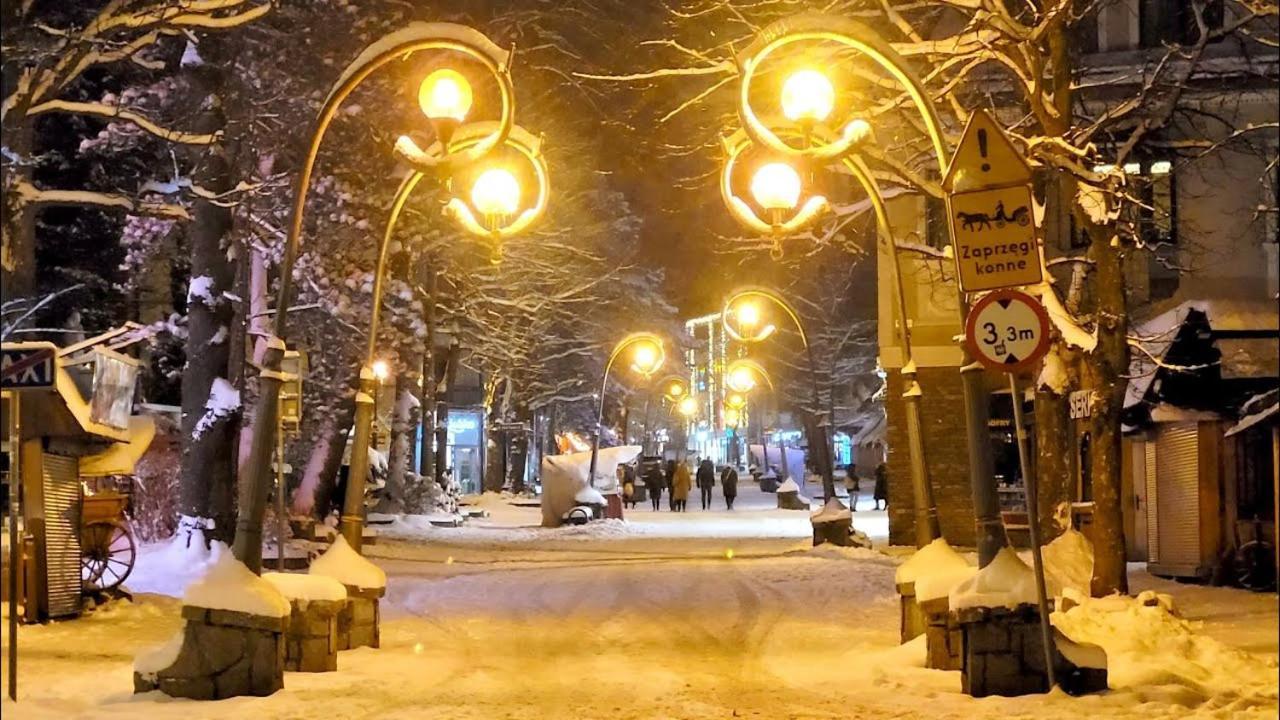 Apartament Tatravika Z Basenem I Widokiem Kościelisko Eksteriør bilde