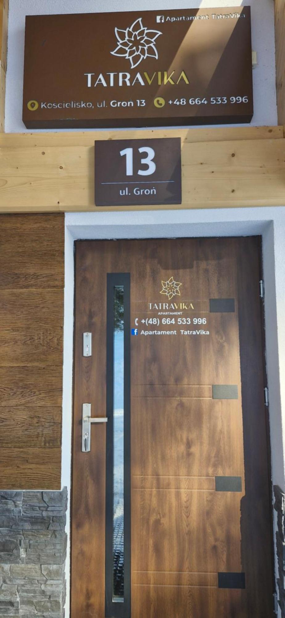Apartament Tatravika Z Basenem I Widokiem Kościelisko Eksteriør bilde